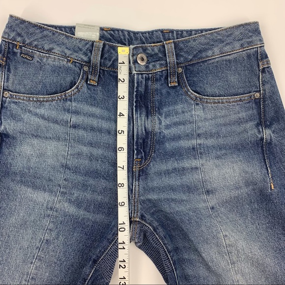 G-Star Raw Lanc 3D High Straight Prestored Blue Jeans, NWT, 27 - Picture 12 of 16